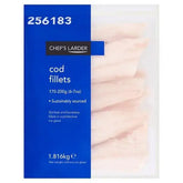 Chefs Larder Cod Fillets 1.816kg  Adomoo